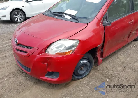 2007 Toyota Yaris из США, поврежденный, VIN JTDBT903771099628